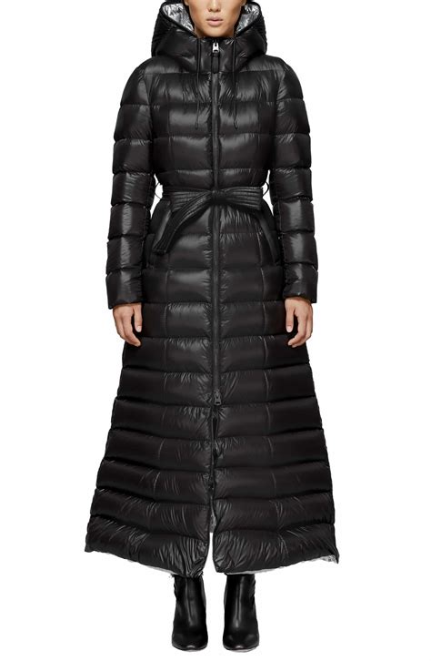 dior long down coat